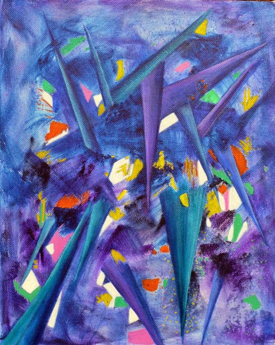 Angela Batchelor painting